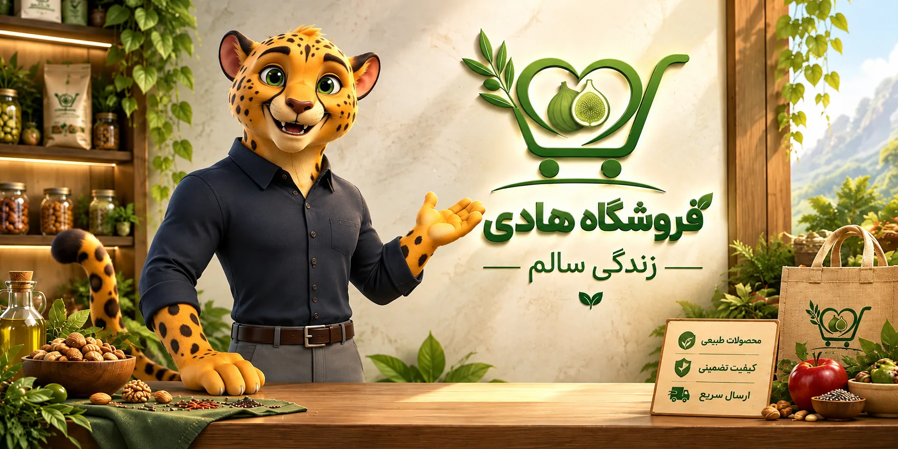 بنر فروشگاه هادی